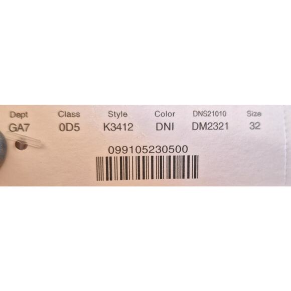 J. Crew Jeans Women 32 Dark Wash Vintage Straight Track Stripe Denim Jeans NEW! - Picture 5 of 9